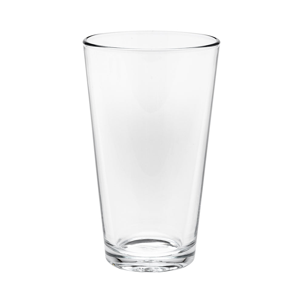 16 oz Conical Pint Glass - 3 1/2" x 3 1/2" x 5 3/4" - 12 count box