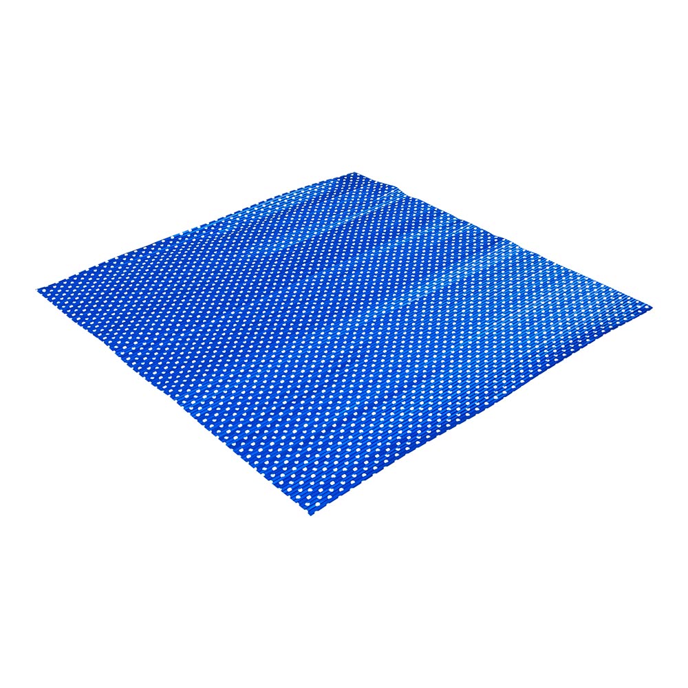 Foil Lux Royal Blue Aluminum Wrap and Basket Liner - Ripple, Polka Dot - 12" x 12" - 500 count box