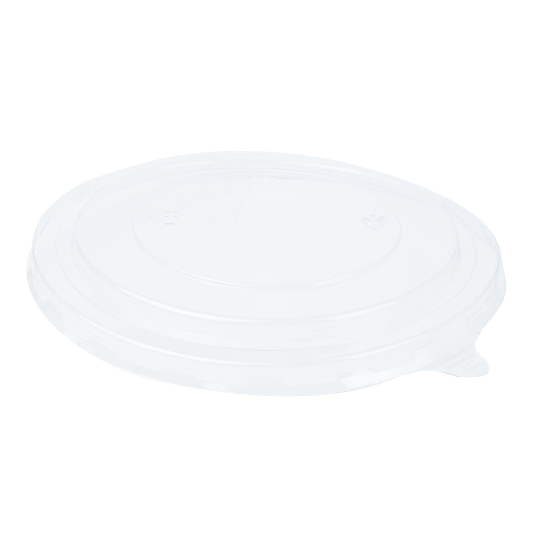 Foil Lux Clear Plastic Take Out Container Lid - Fits 37 and 42 oz - 200 count box