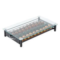 Restpresso Iron Coffee Pod / Capsule Storage Drawer - Holds 40 Nespresso Capsules - 16