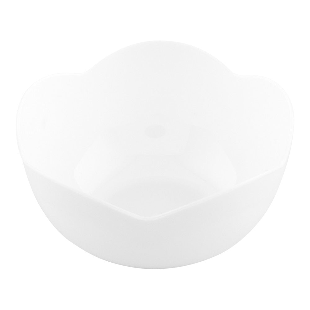 2 oz Round White Plastic Le Fleur Cup - 2 1/4" x 1 1/2" x 1 1/4" - 100 count box