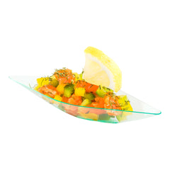 Diamond Seagreen Plastic Canoe Dish - 5