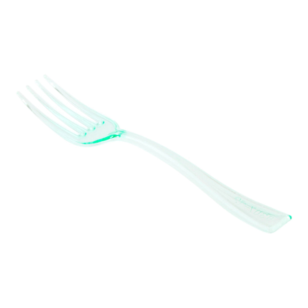 Seagreen Plastic Mini Fork - 4" - 500 count box