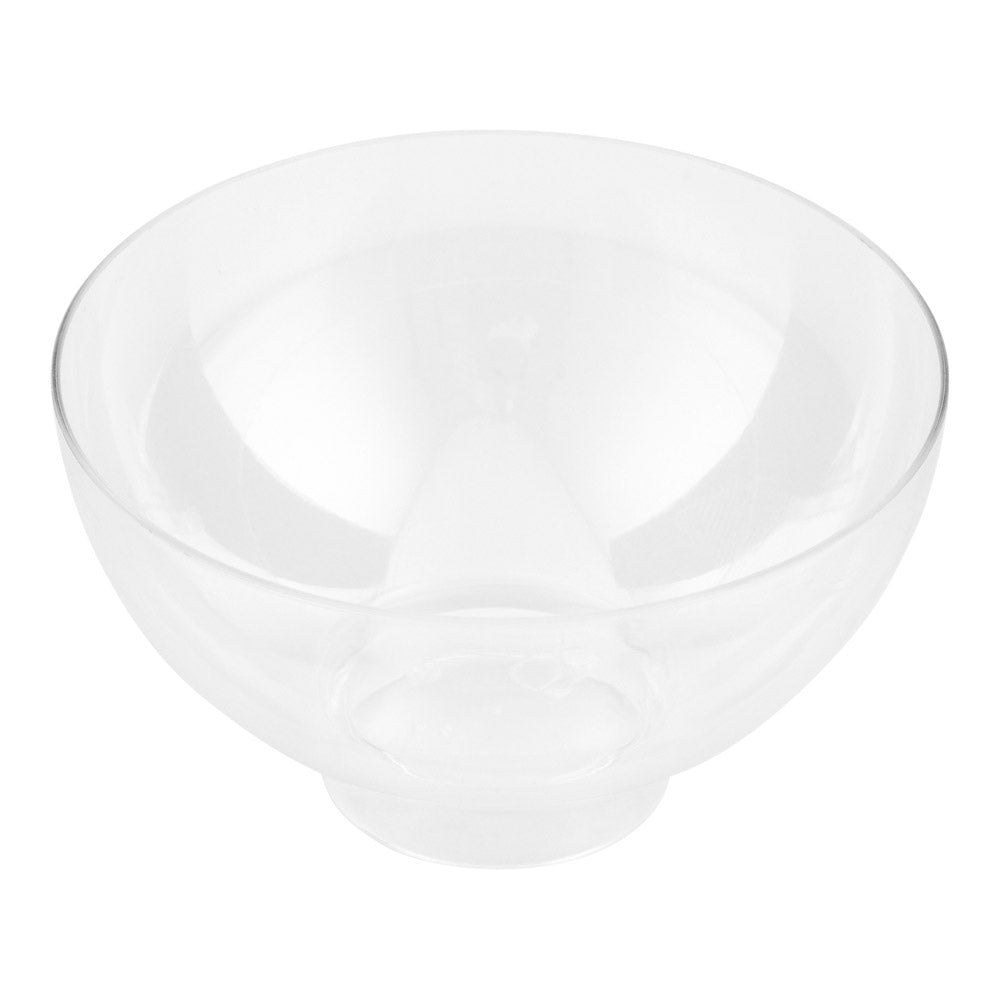 2 oz Round Clear Plastic Coppa Bowl - 2 1/2" x 2 1/2" x 1" - 100 count box