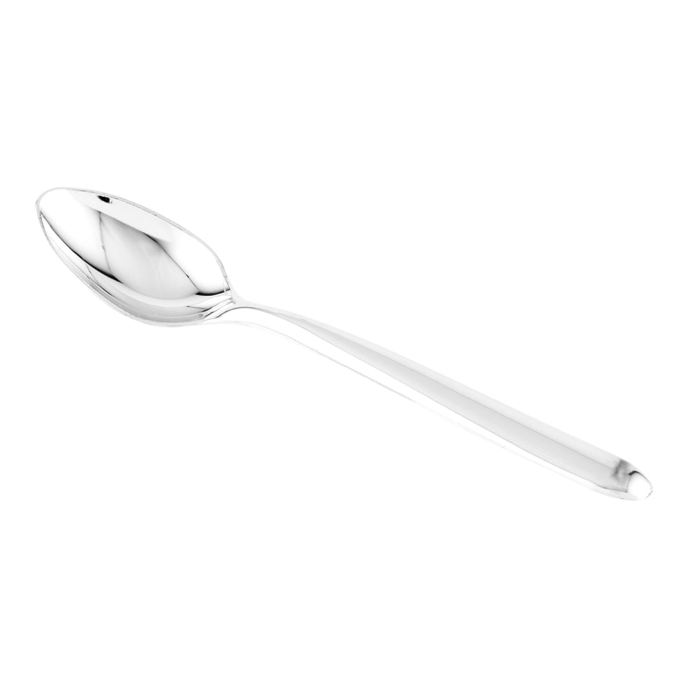 Silver Plastic Moderna Spoon - 7 1/4" - 250 count box