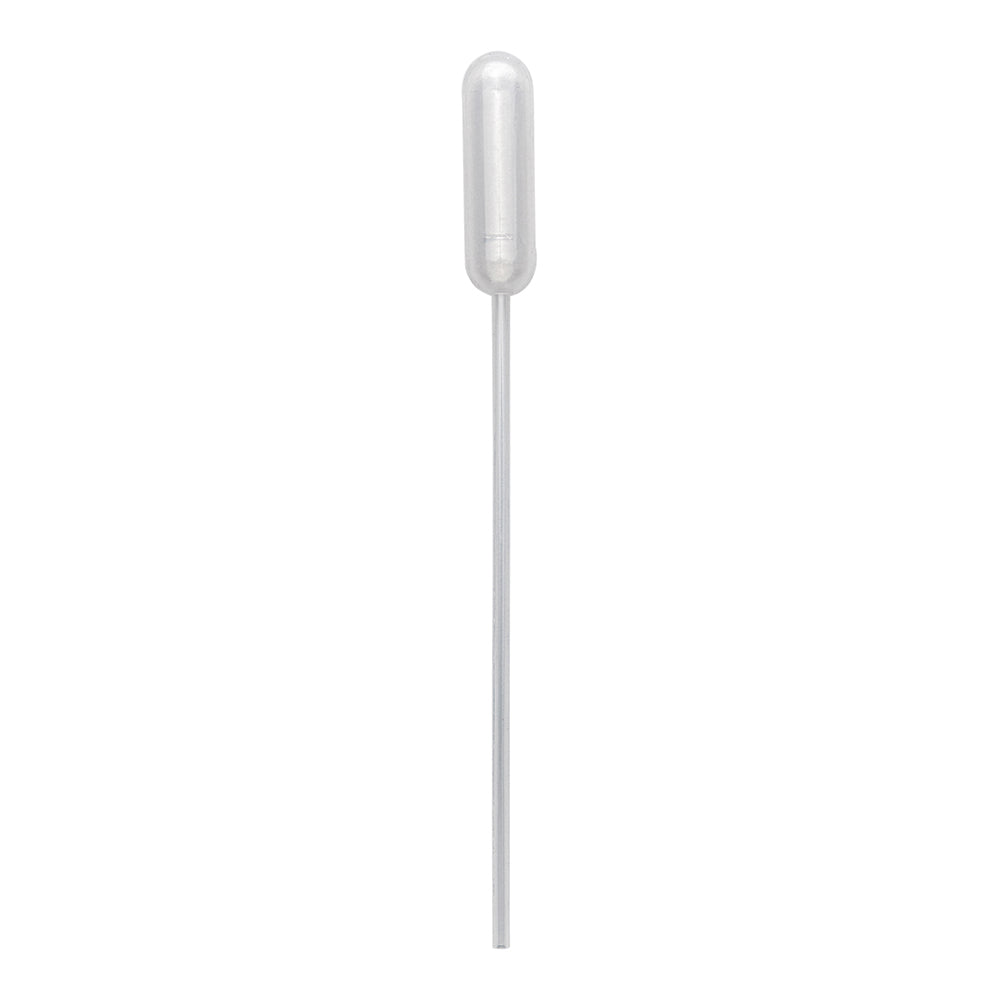 Gastro Science 5 mL Balloon Clear Plastic Pipette - Food-Grade - 6" - 500 count box