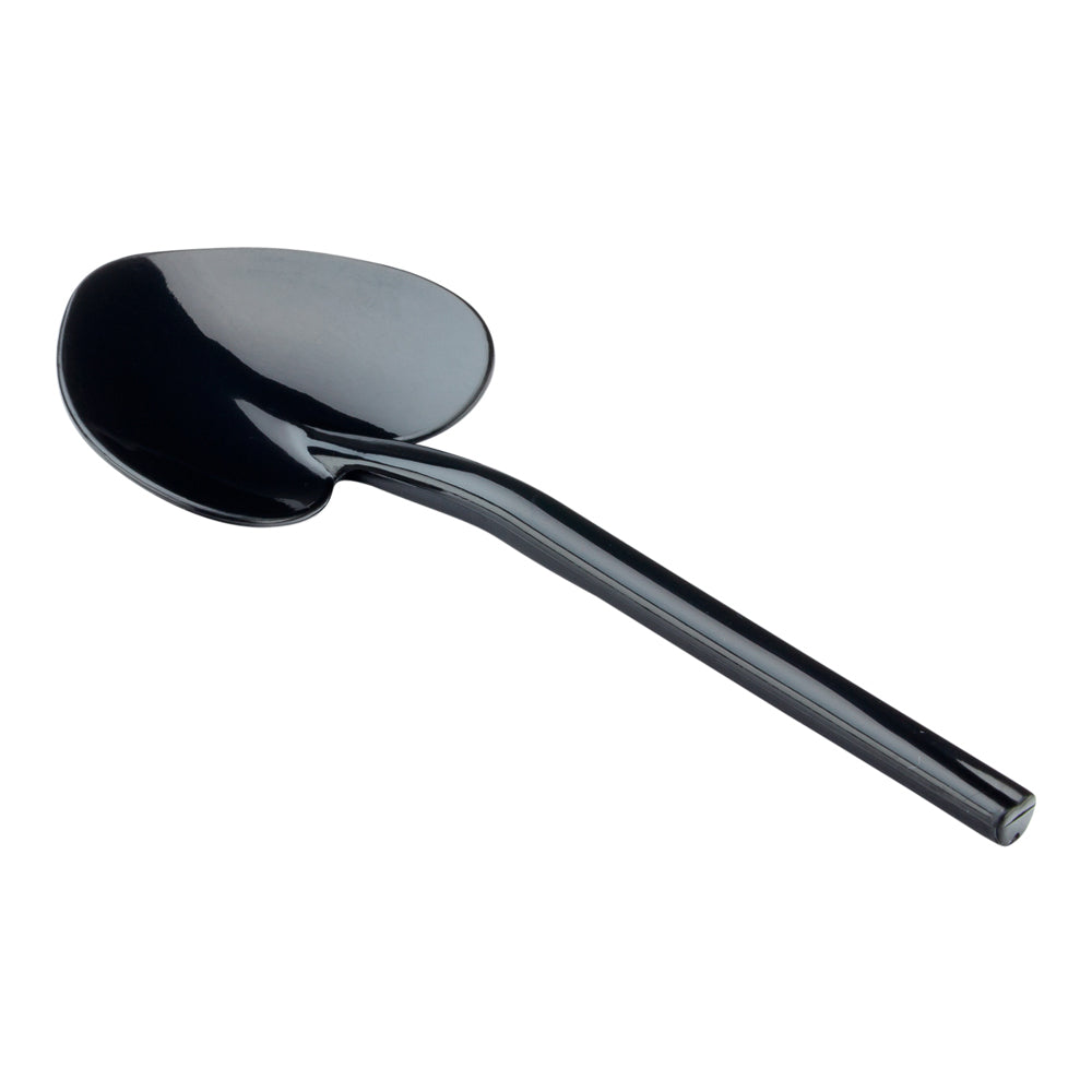 Black Plastic Love Shovel Spoon - 3 1/2" x 1 1/4" - 500 count box