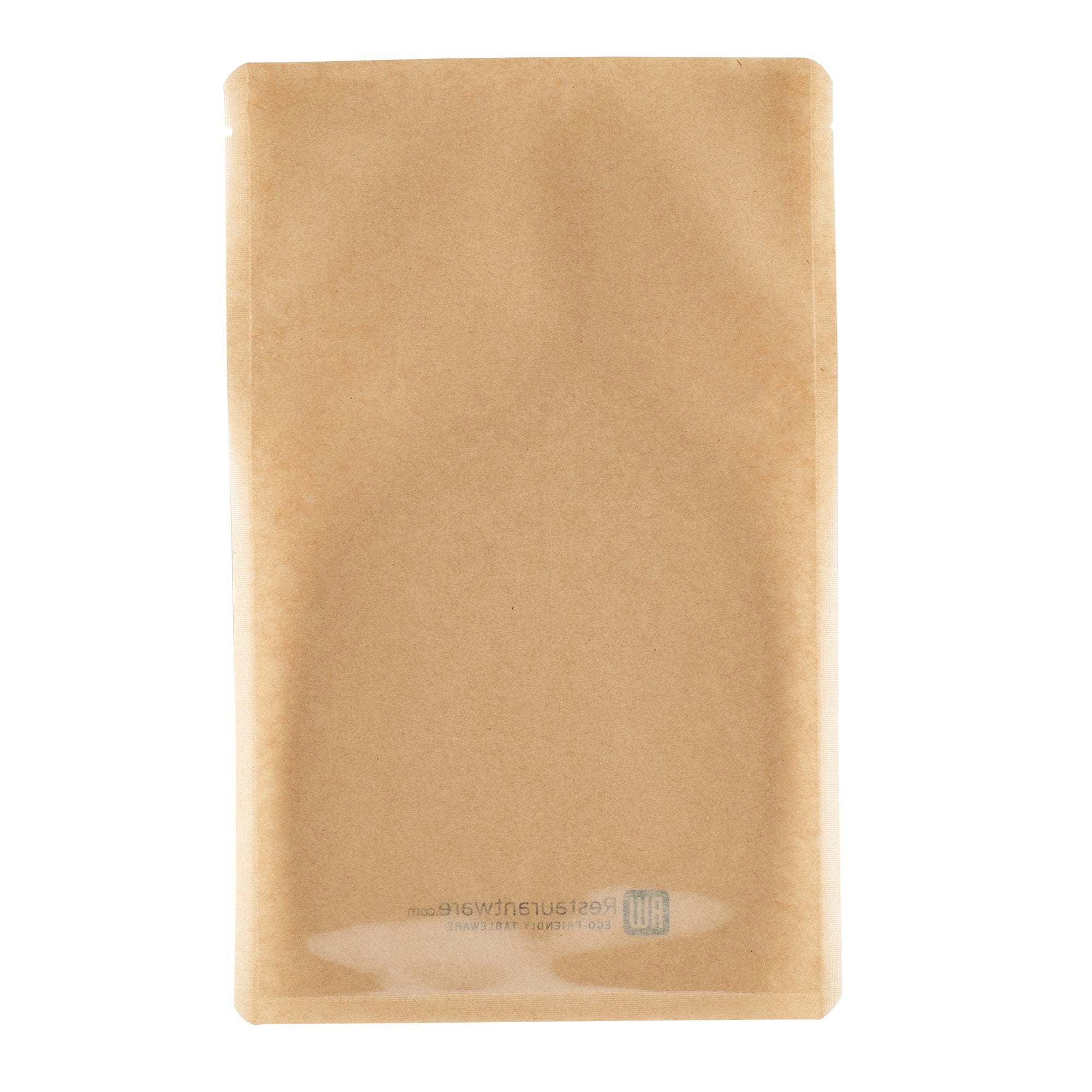 Bag Tek Kraft Plastic Small Sandwich and Snack Bag - Heat Sealable - 8 1/4" x 5 1/4" - 100 count box