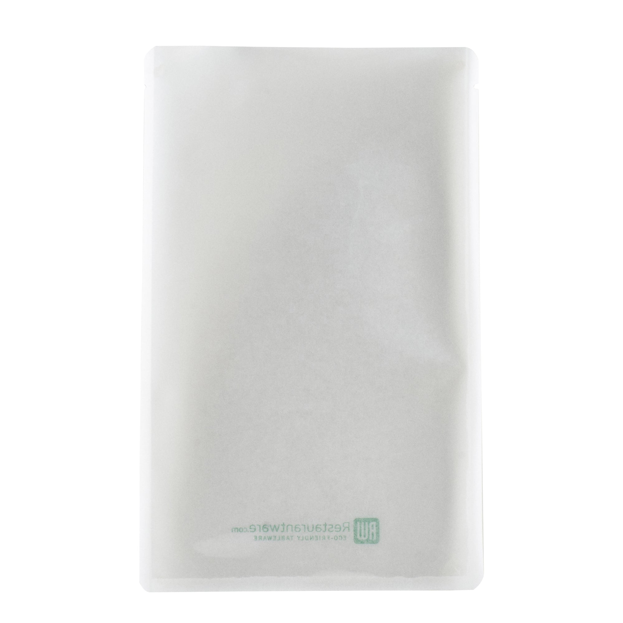 Bag Tek White Plastic Small Sandwich and Snack Bag - Heat Sealable - 8 1/4" x 5 1/4" - 100 count box