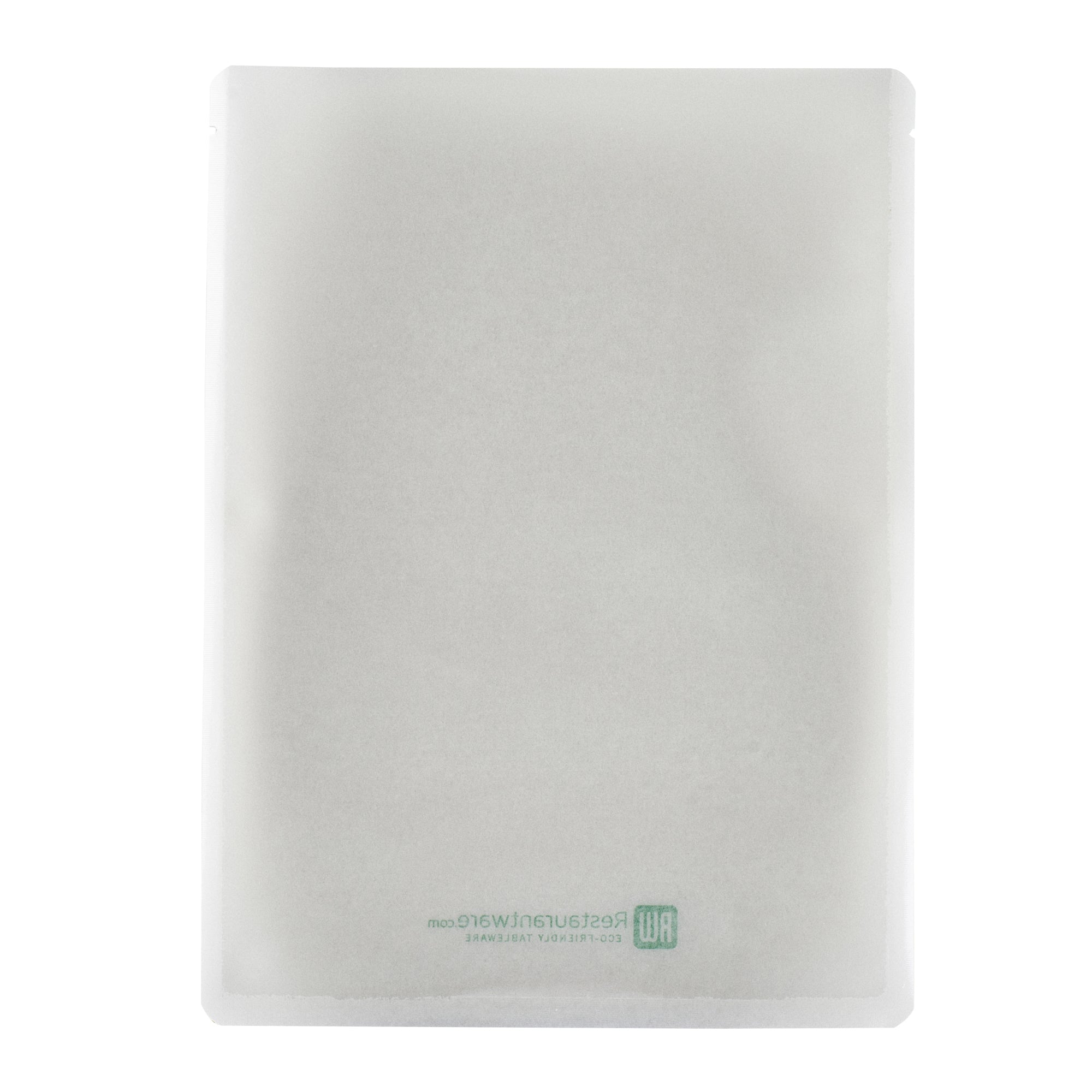 Bag Tek White Plastic Medium Sandwich and Snack Bag - Heat Sealable - 8 3/4" x 6 1/2" - 100 count box