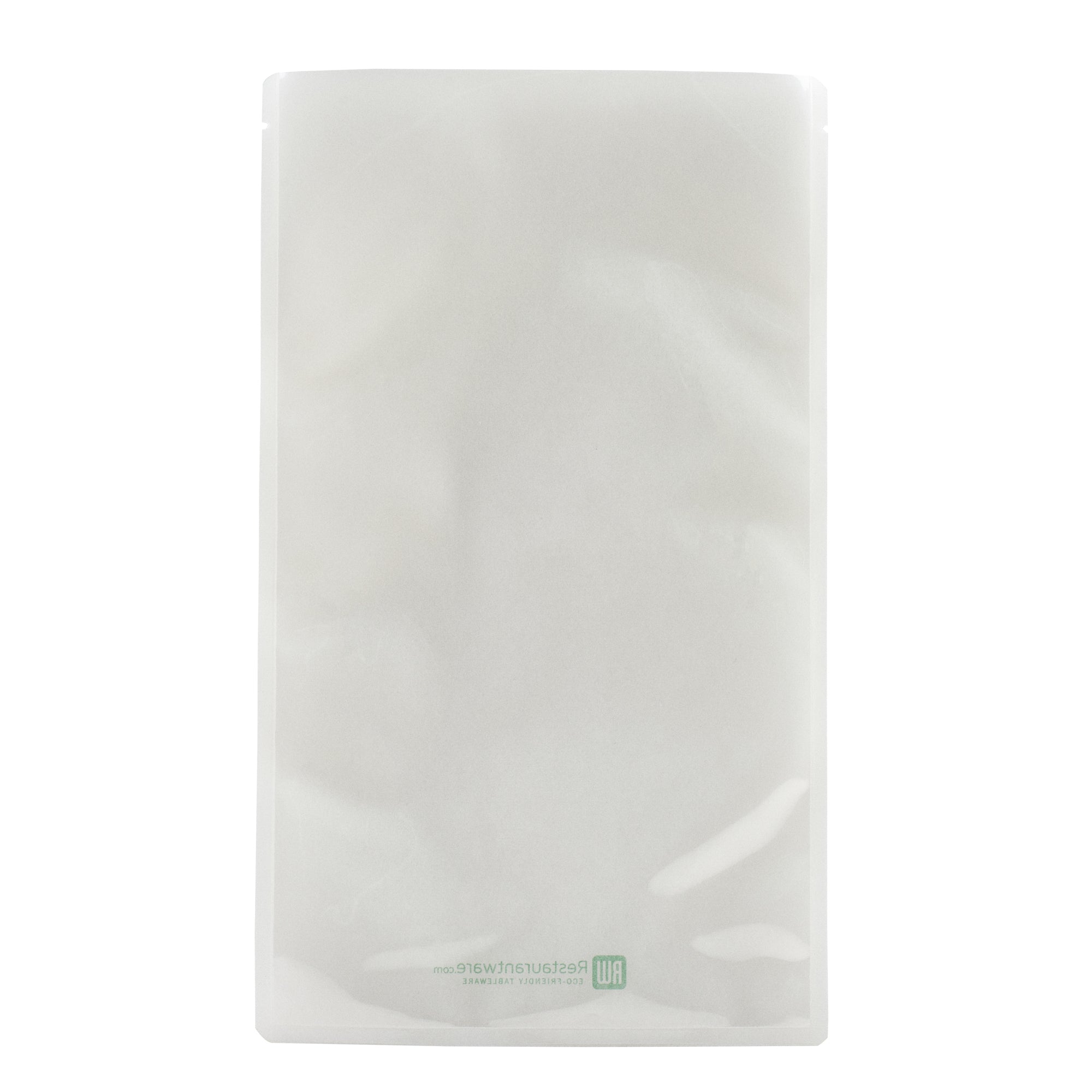 Bag Tek White Plastic Large Sandwich and Snack Bag - Heat Sealable - 11 1/2" x 6 3/4" - 100 count box