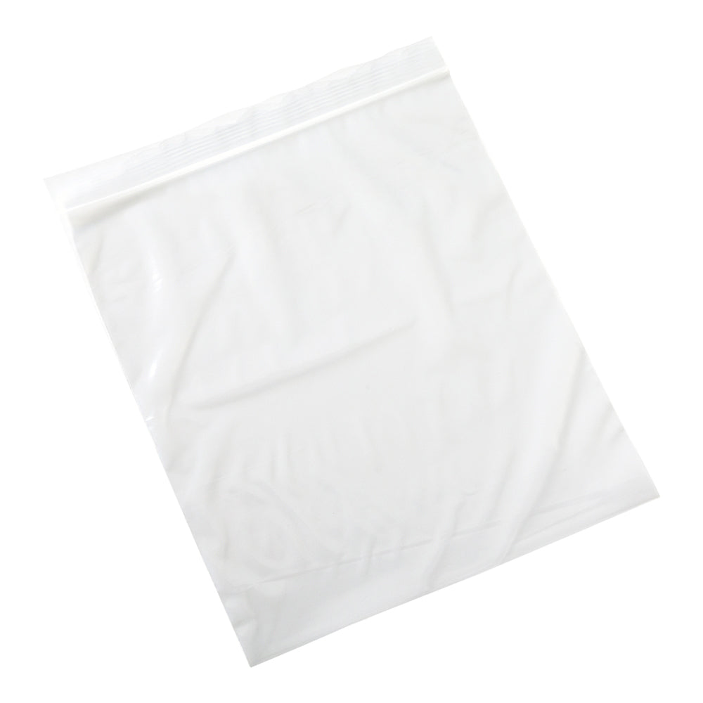 Bag Tek Clear Plastic Zip Bag - BPA-Free, High Clarity - 10" x 12" - 100 count box