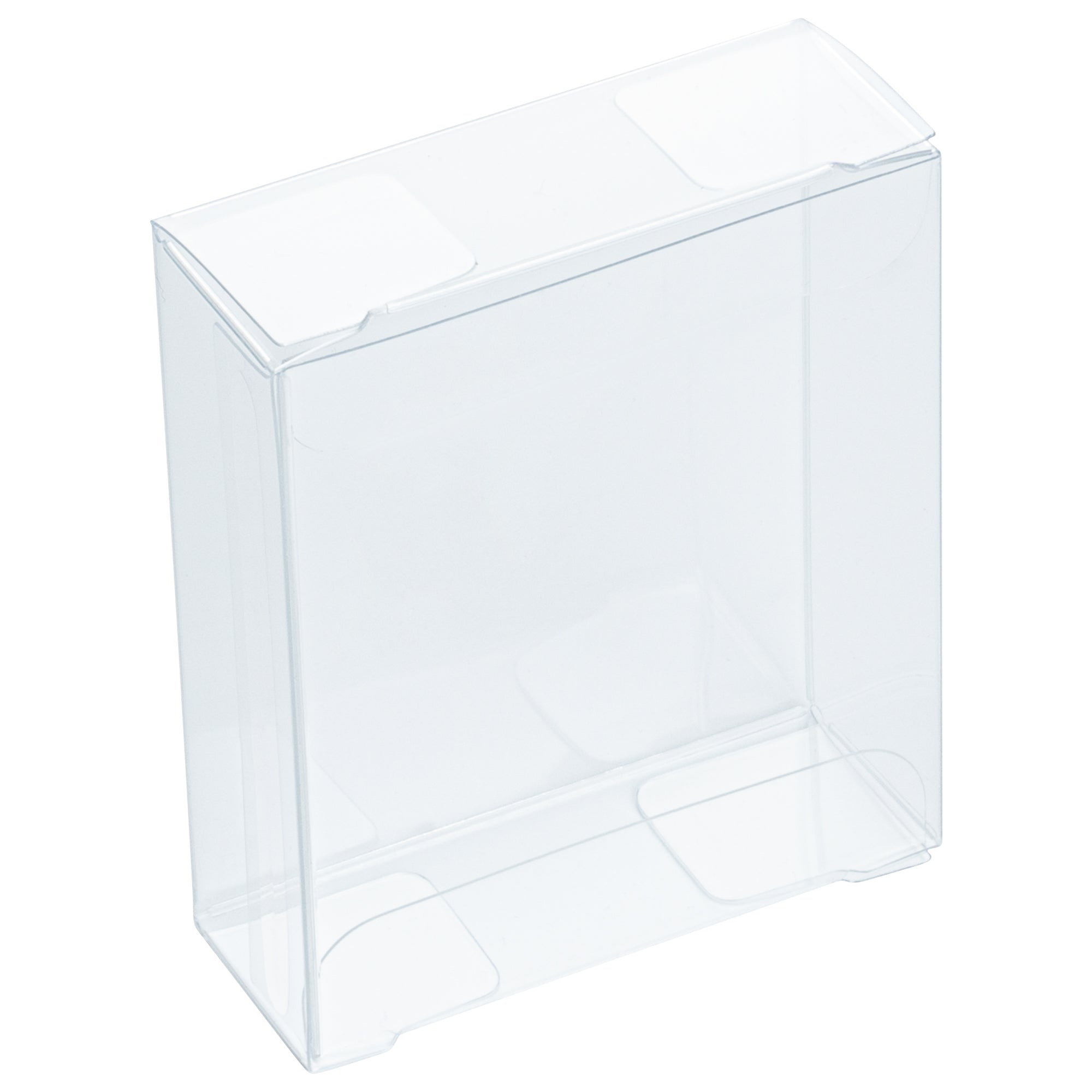 Sweet Vision Square Clear Plastic Candy Box - 2 1/2" x 1" x 3" - 100 count box