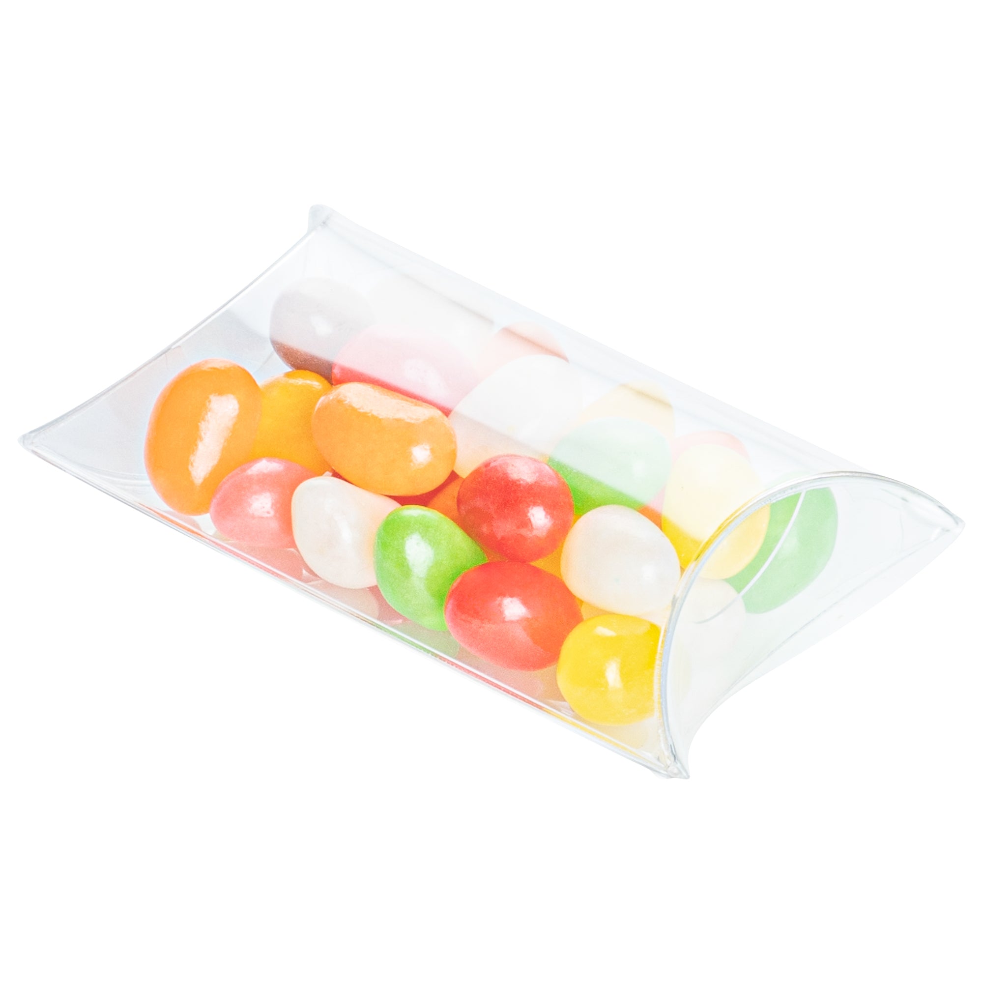 Sweet Vision Pillow Clear Plastic Gift Box - 3" x 2" x 3/4" - 100 count box