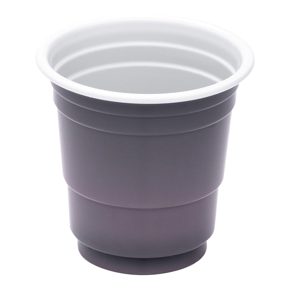 RW Base 2 oz Gray Plastic Party Cup - 2" x 2" x 2" - 500 count box