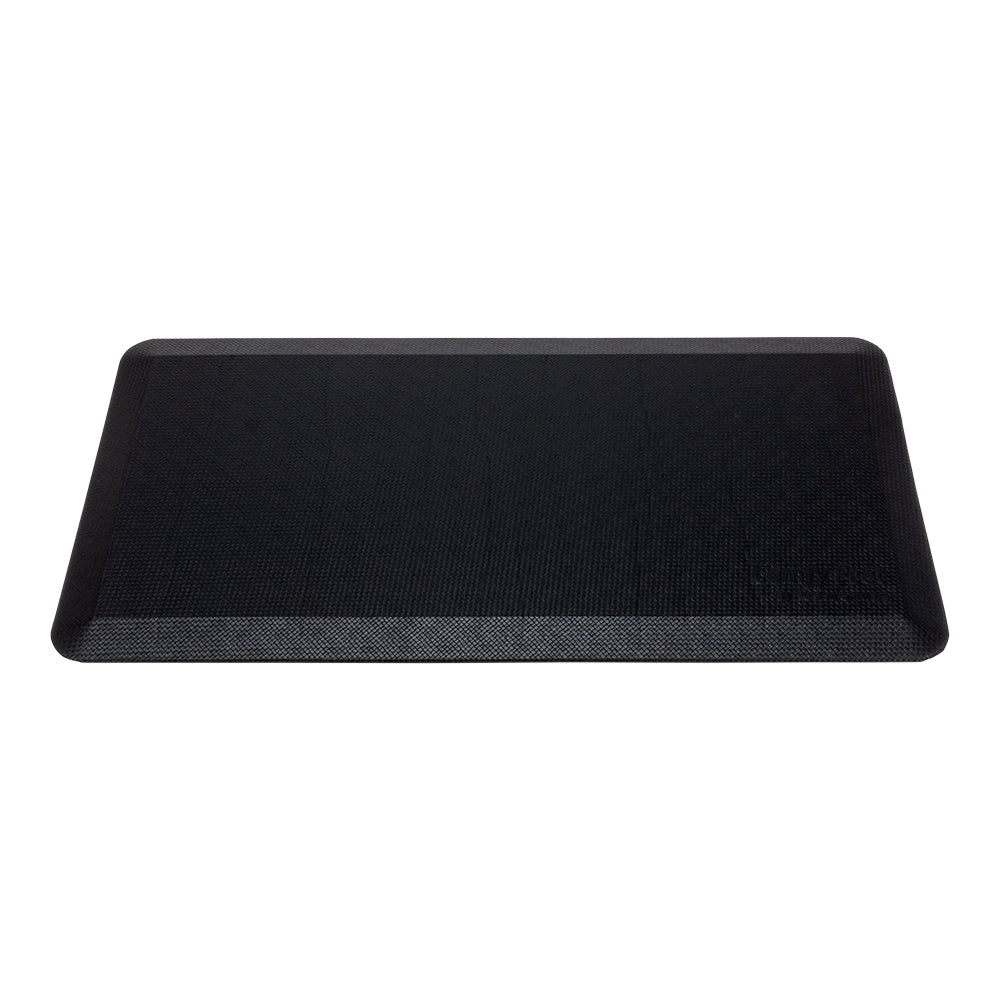 Comfy Feet Black Floor Mat - Extra-Padded, Non-Slip, Anti-Fatigue - 32" x 20" x 3/4" - 1 count box