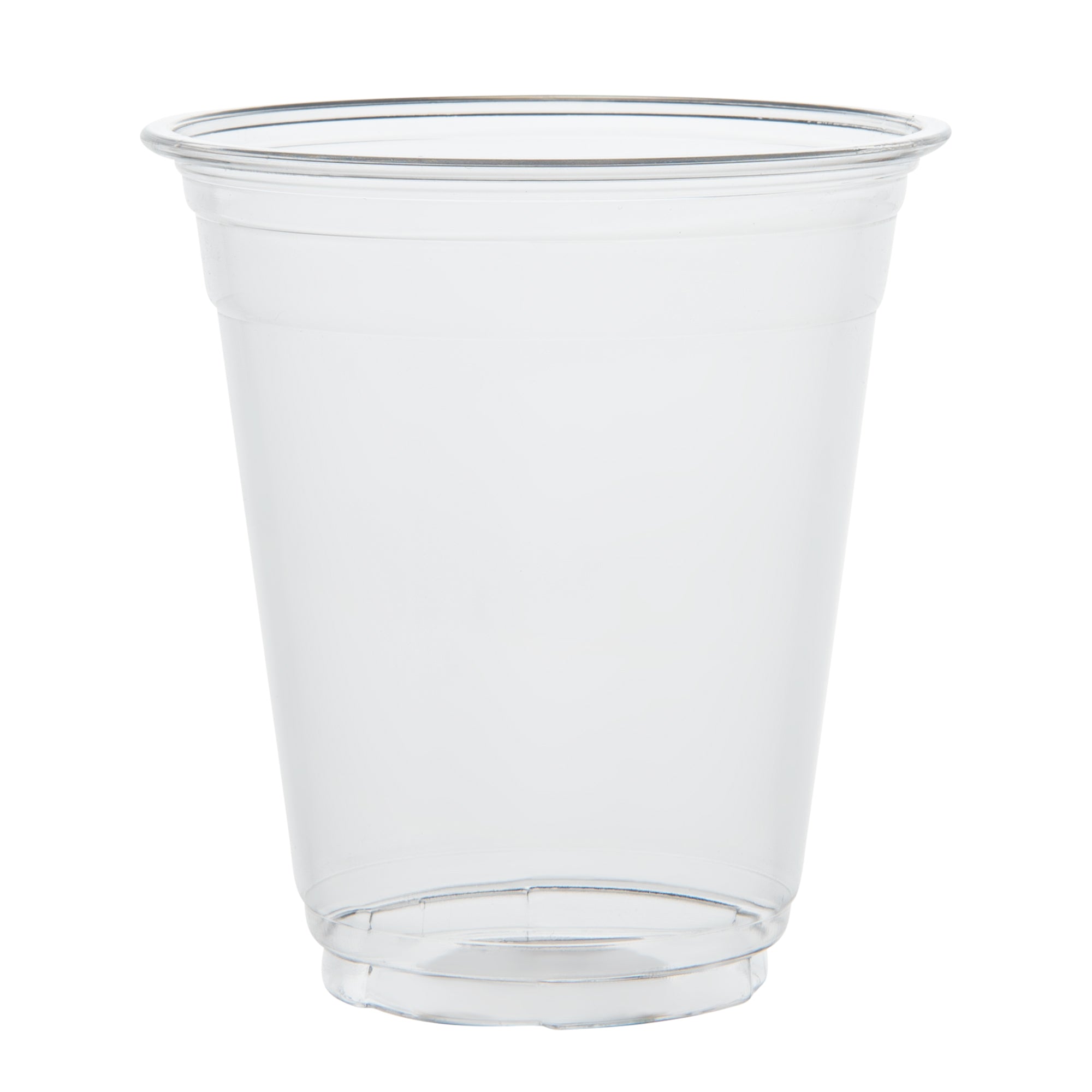 Visage 12 oz Clear Plastic Cup - 3 3/4" x 3 3/4" x 4" - 1000 count box