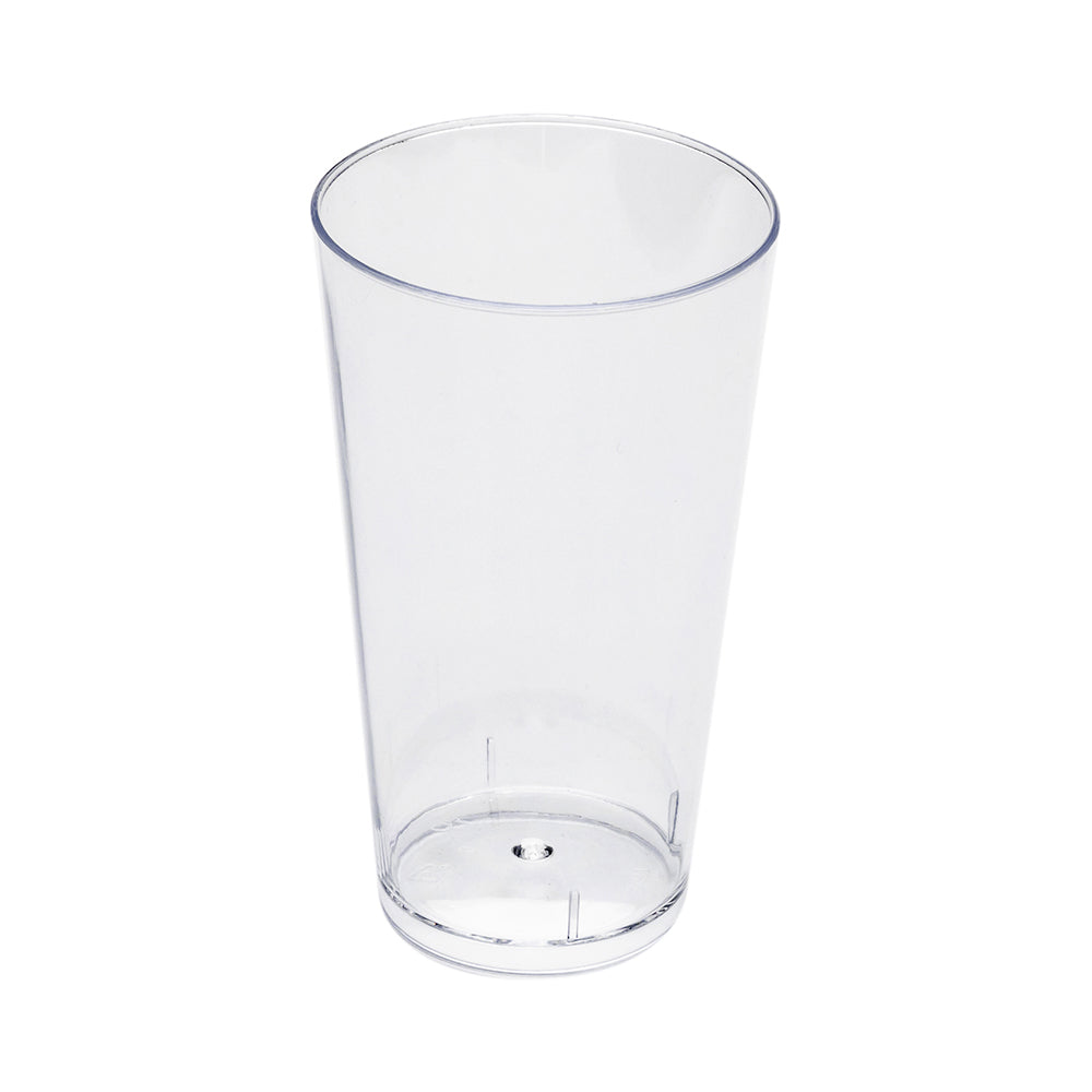 3 oz Round Clear Plastic Cannello Dessert Glass - 1 3/4" x 1 3/4" x 3 1/4" - 100 count box