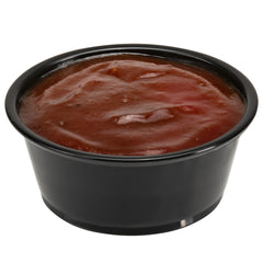 RW Base 3.3 oz Round Black Plastic Portion Cup - 3