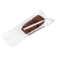 Bag Tek Clear Plastic Lip and Tape Bag - Self Sealing - 5