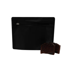 High Level Black Plastic Locking Pouch - Child-Resistant - 8