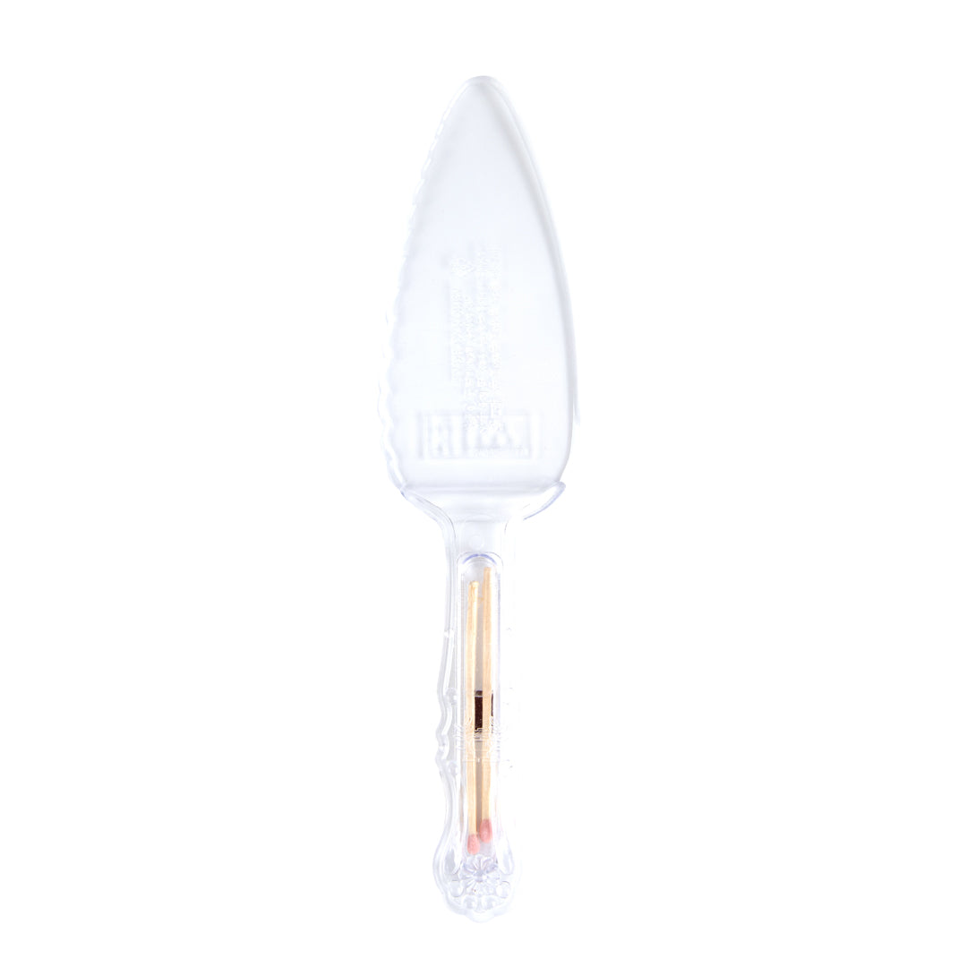 Pastry Tek Cake Server - with Matches - 9 1/4" x 2 1/4" - 1 count box