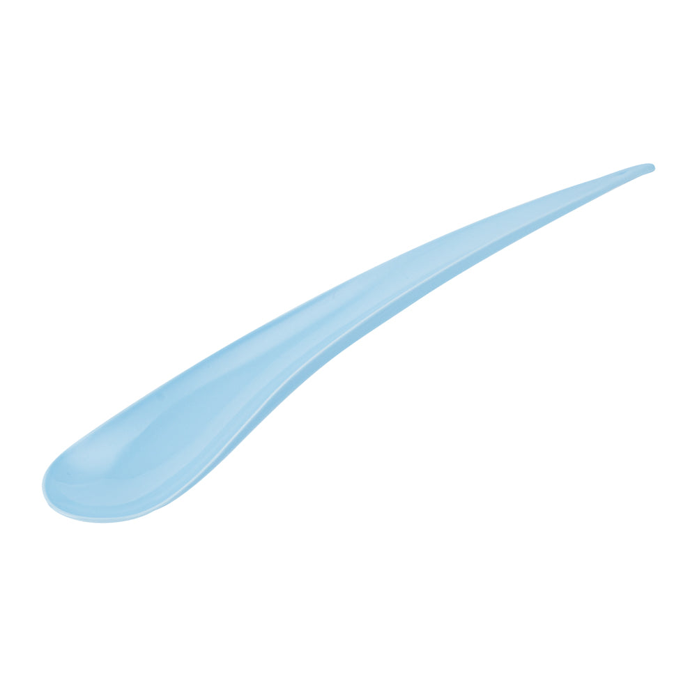 Blue Plastic Deco Party Spoon - 8" - 500 count box