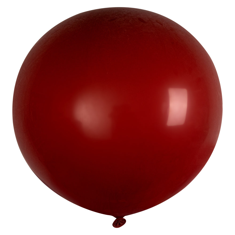 Balloonify Pomegranate Red Latex Balloon - 36" - 10 count box