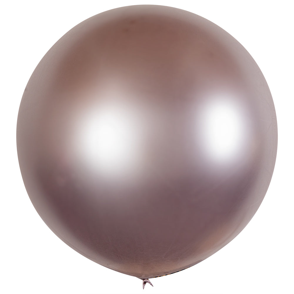 Balloonify Metallic Champagne Pink Latex Balloon - 36" - 10 count box