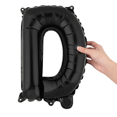 Balloonify Black Mylar Letter D Balloon - 16