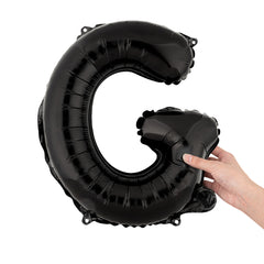 Balloonify Black Mylar Letter G Balloon - 16