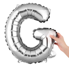 Balloonify Silver Mylar Letter G Balloon - 16