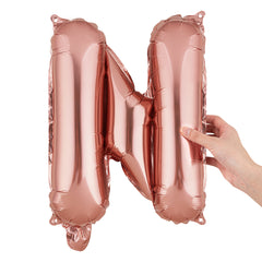 Balloonify Rose Gold Mylar Letter N Balloon - 16