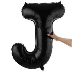 Balloonify Black Mylar Letter J Balloon - 40