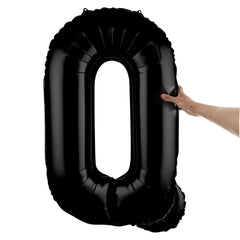 Balloonify Black Mylar Letter Q Balloon - 40