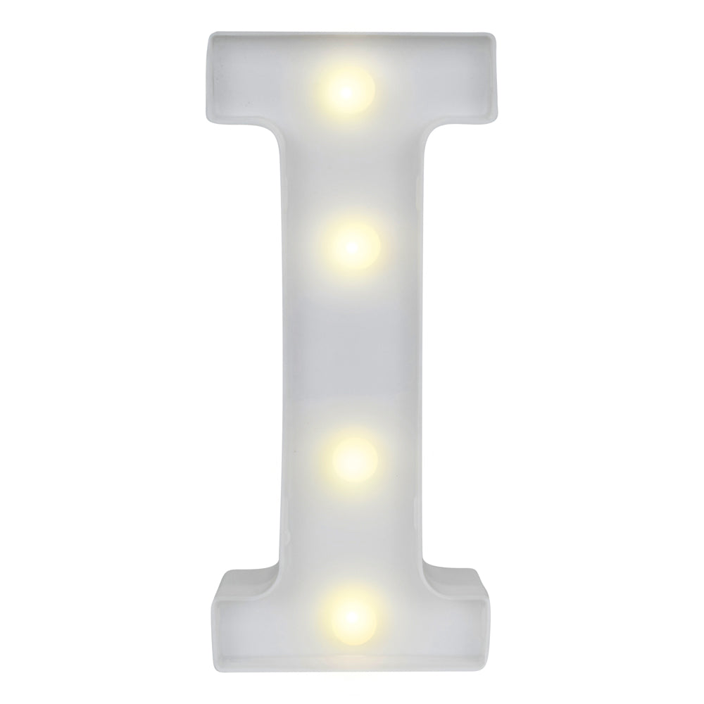 Illumify White LED Marquee Letter I Sign - 8 3/4" - 1 count box