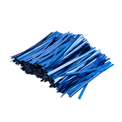 Bag Tek Blue Metallic Twist Tie / Bag Tie - 4