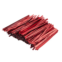 Bag Tek Red Metallic Twist Tie / Bag Tie - 4