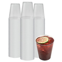 RW Base 7 oz Clear Plastic Tumbler - 2 3/4