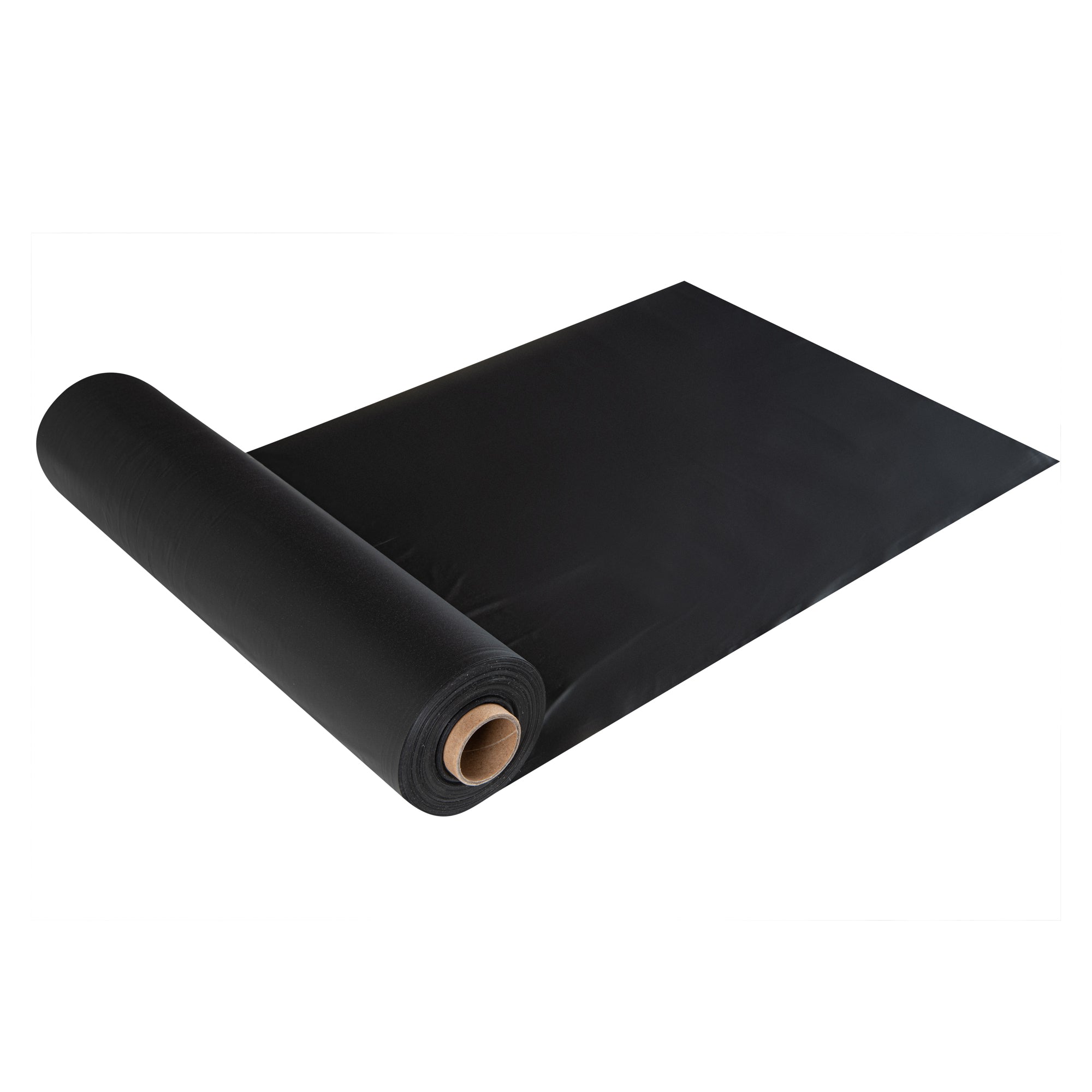 Table Tek Black Plastic Table Cover Roll - with Slide Cutter - 100' x 54" - 10 count box