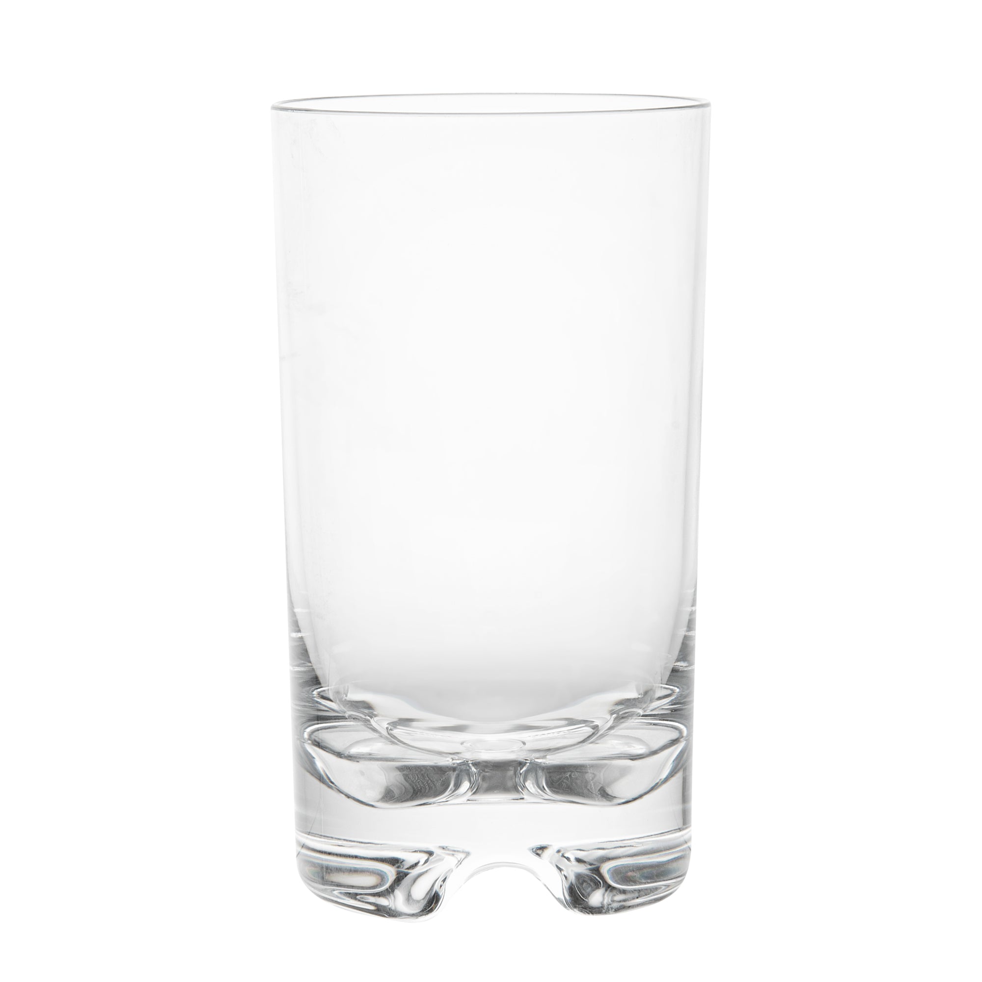 Bev Tek 14 oz Polycarbonate Highball Glass - 3" x 3" x 5 1/2" - 48 count box