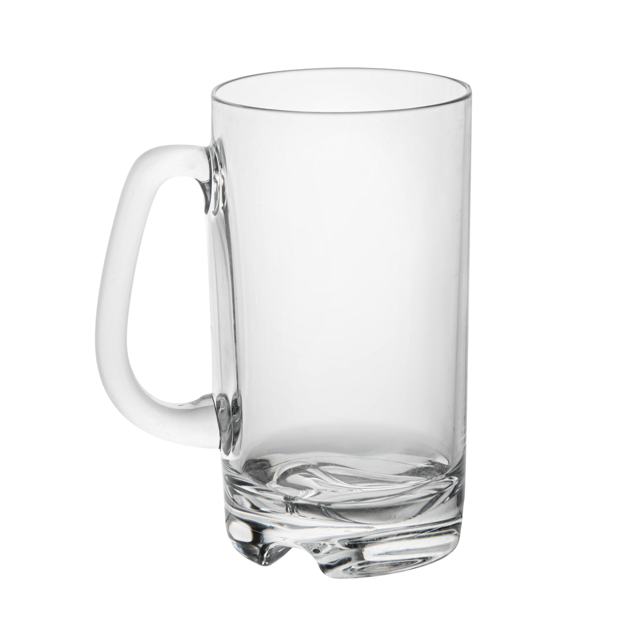 Bev Tek 18 oz Polycarbonate Beer Mug - 4 3/4" x 3 1/4" x 6" - 48 count box