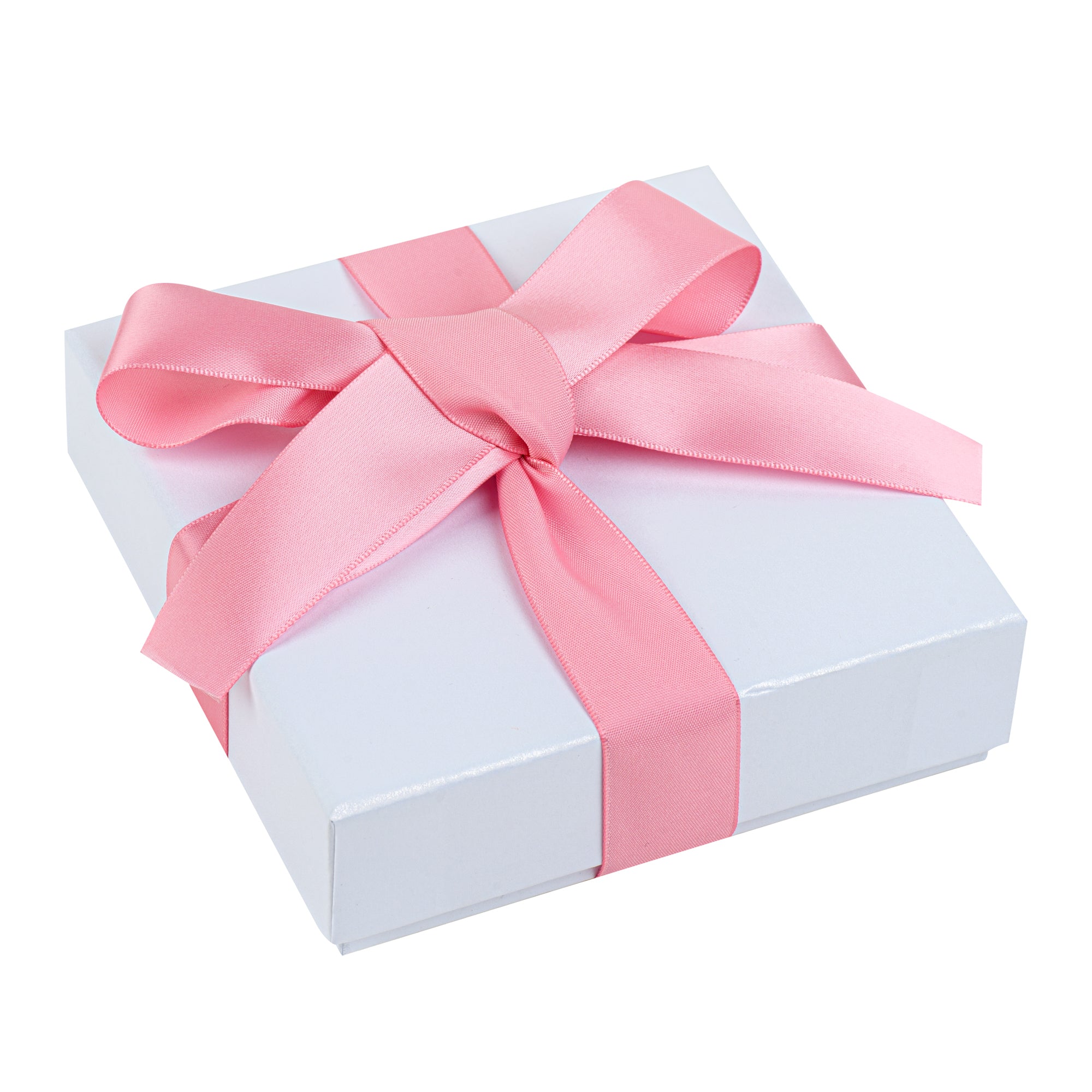 Gift Tek Pink Polyester Satin Ribbon - Single Face - 1" x 10 yds - 10 count box