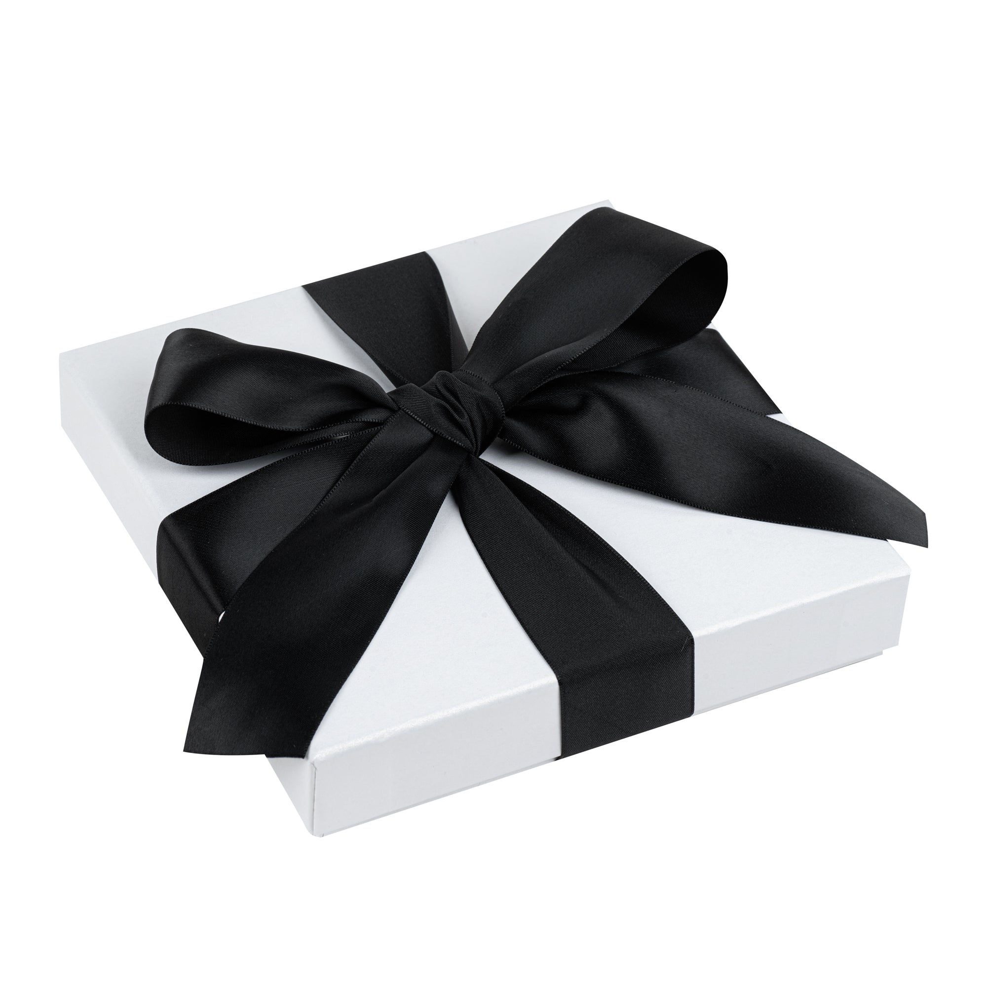 Gift Tek Black Polyester Satin Ribbon - Single Face - 1 1/2" x 10 yds - 10 count box