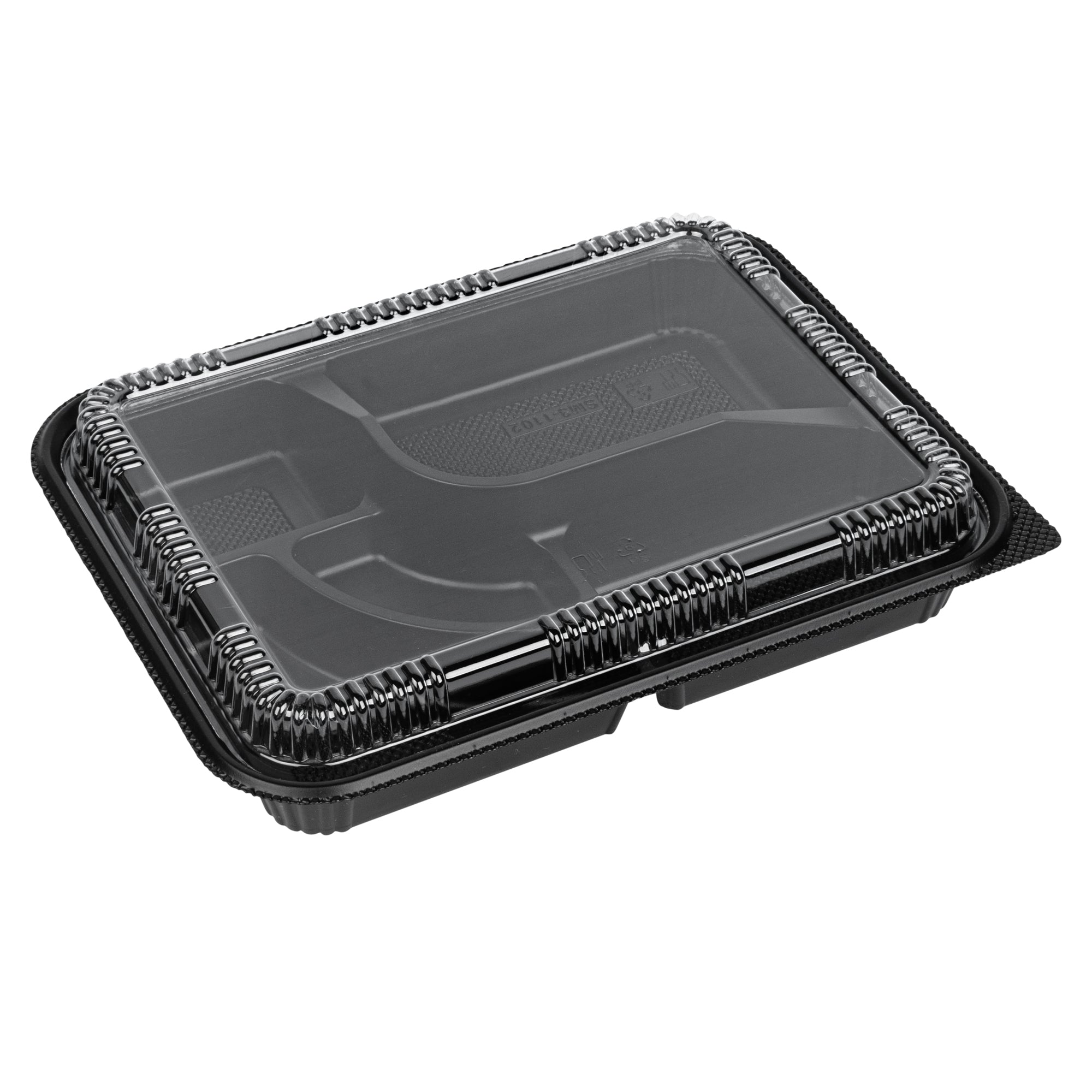 Bento Tek Rectangle Clear Plastic Lid - Fits 26 oz Bento Box - 100 count box