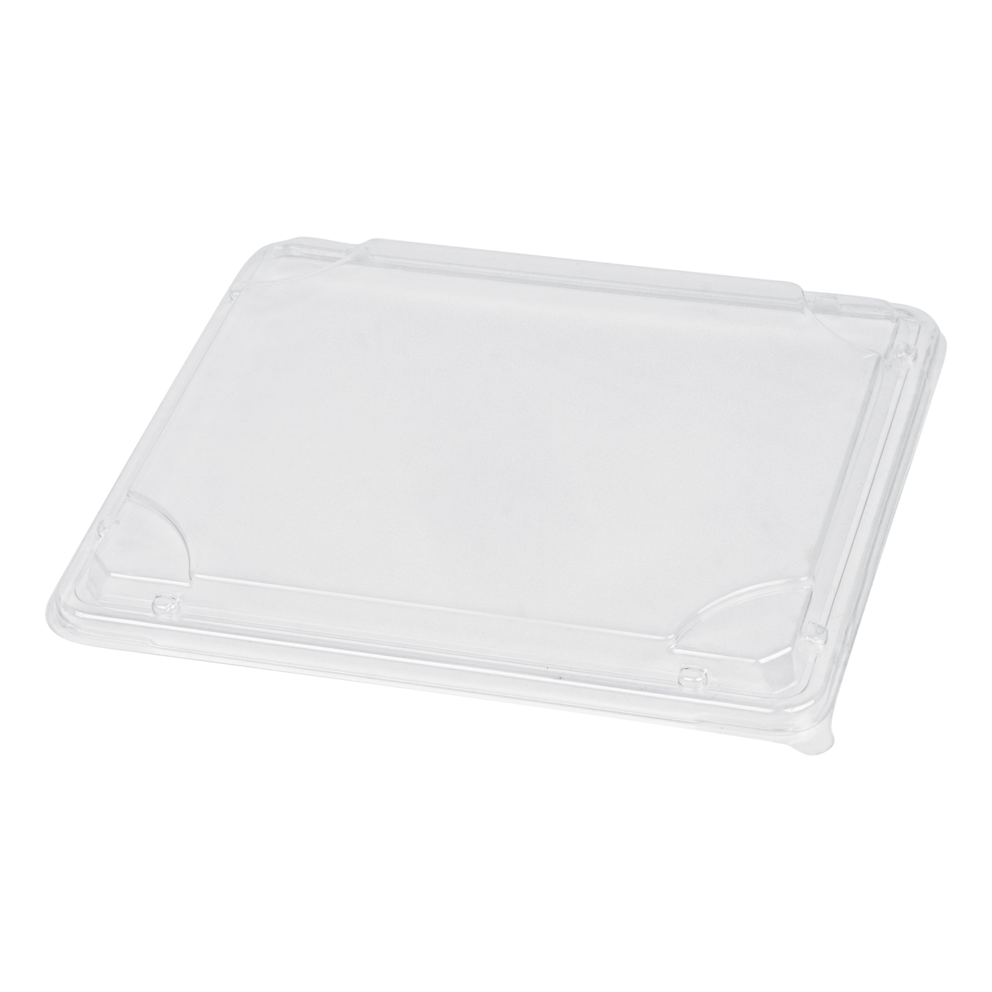 Bento Tek Rectangle Clear Plastic Lid - Fits 19 oz Bento Box - 100 count box