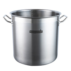 Met Lux 21 qt Stainless Steel Stock Pot - Induction Ready - 1 count box