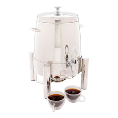 Met Lux 12L Round Stainless Steel Coffee Urn - 14