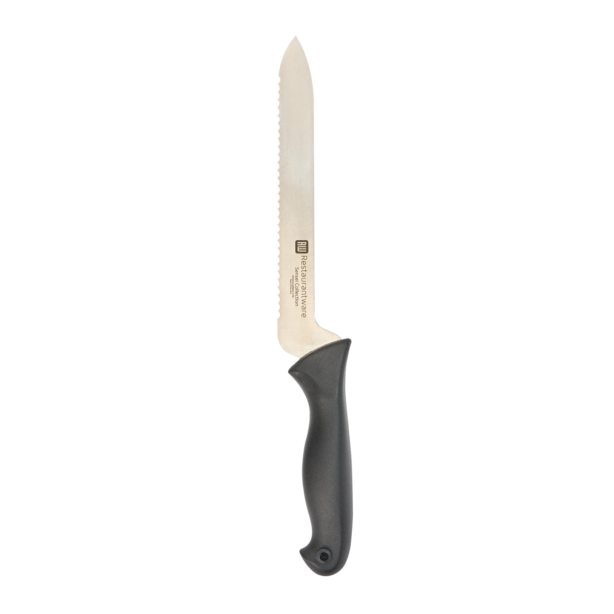 Sensei Back of the House German Steel 8" Offset Bread Knife - HACCP Protection - 1 count box