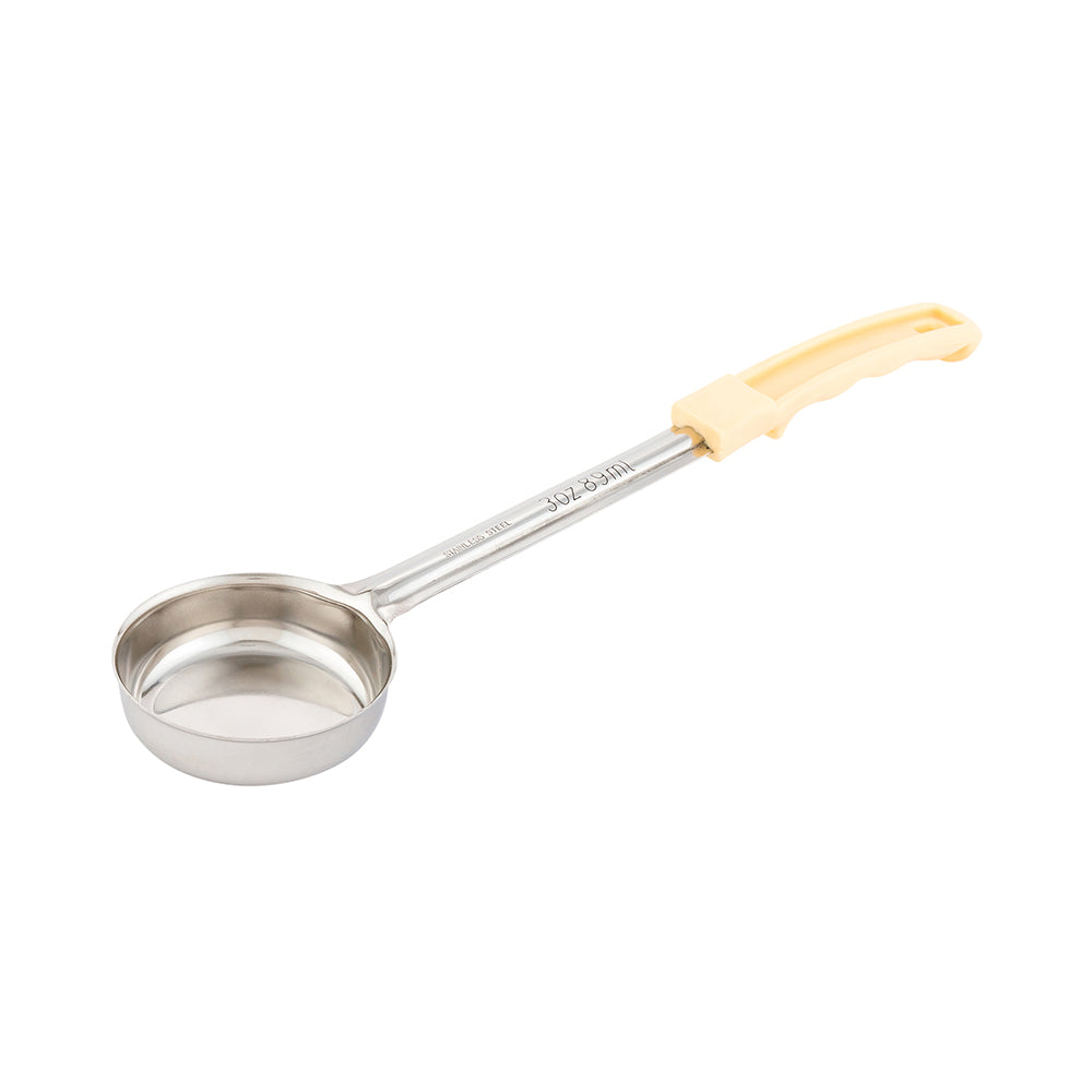 Met Lux 3 oz Stainless Steel Spoodle - Solid, with Ivory Handle - 1 count box